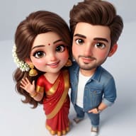 Chibi-Inspired Couple