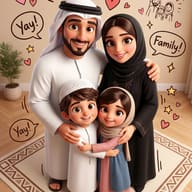 Cozy 3D Family Gathering