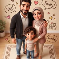 Cozy 3D Family Gathering