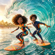 Tropical Wave Riders