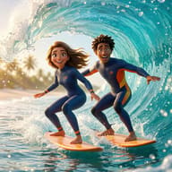 Tropical Wave Riders