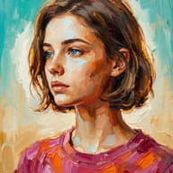 Impasto Portrait