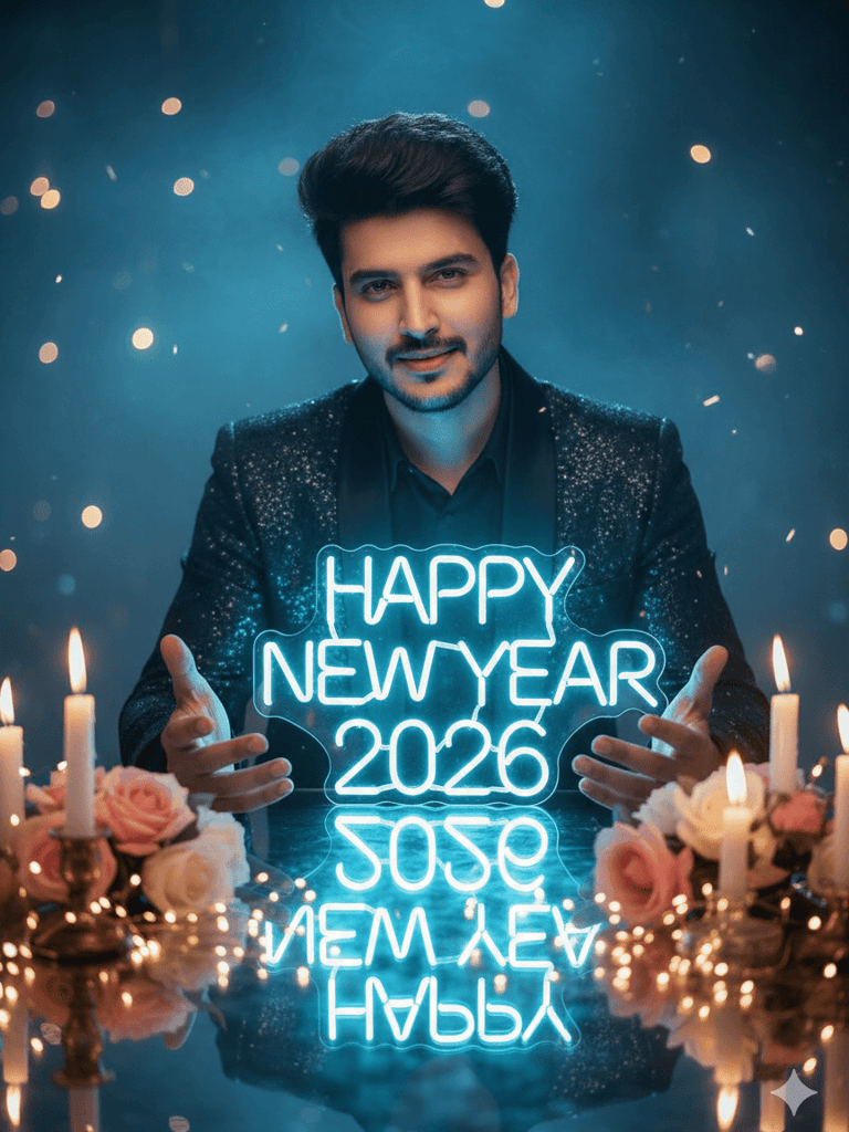New Year Portrait Glow