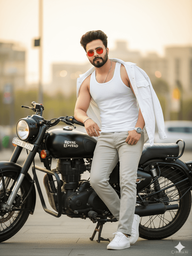 Casual stance powerful bike