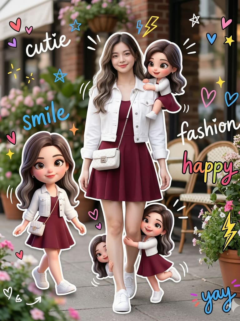 Maroon Mini-Me Magic