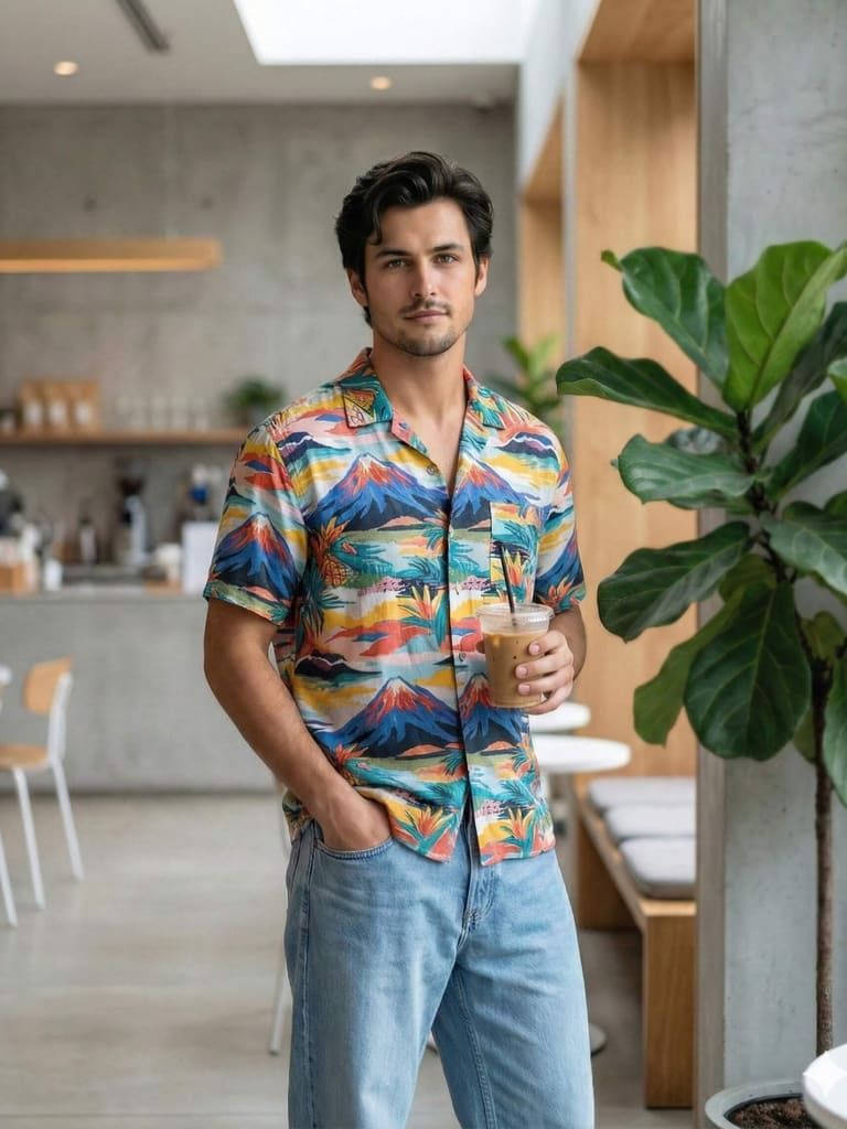Volcanic Vibes and Iced Coffee