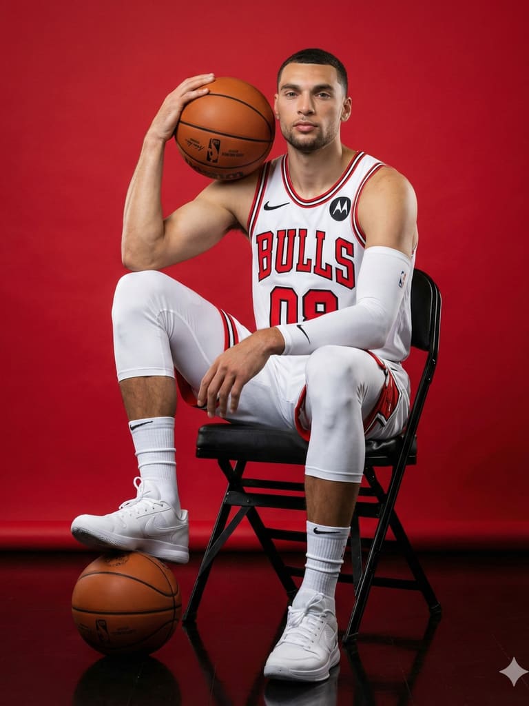 Chicago Bulls Player Portrait