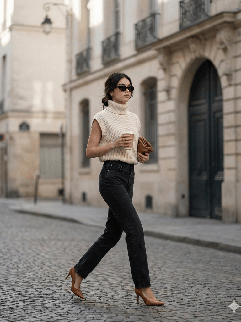 Minimalist Autumn Stride