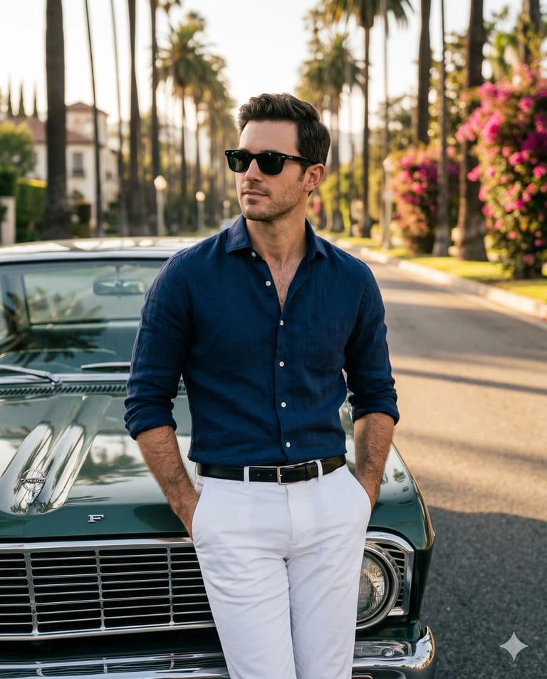 Fashionable Young Man