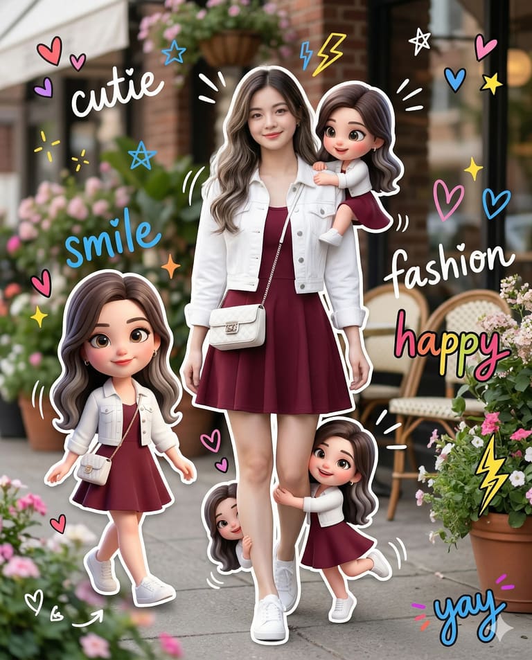 Maroon Mini-Me Magic