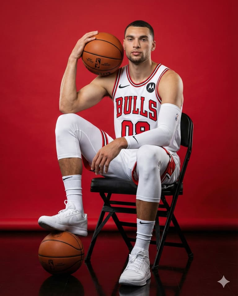 Chicago Bulls Player Portrait