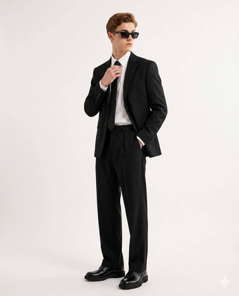 Classic Black Tailoring